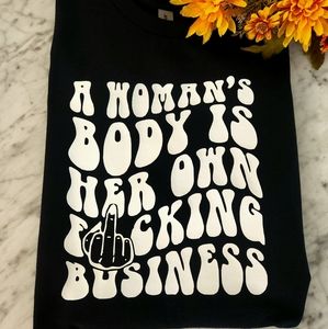 Womens rights shirt her body her choice pro choice popular retro